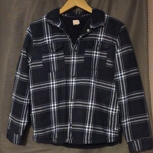 Wonder Nation Cozy Navy Sherpa Jacket